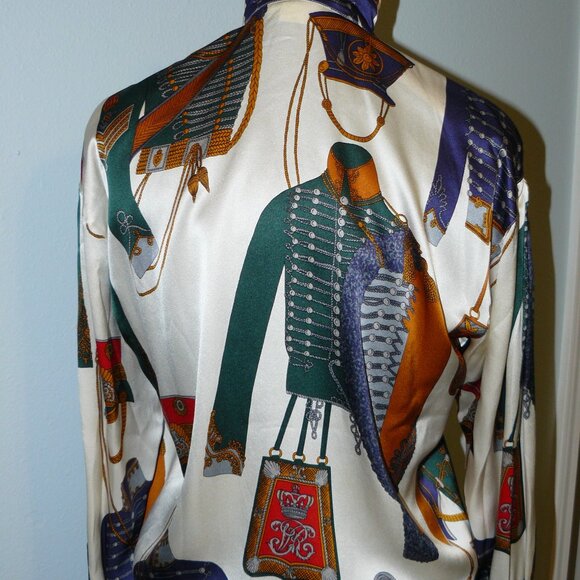 Escada by Margaretha Ley Silk Blouse - Picture 5 of 9